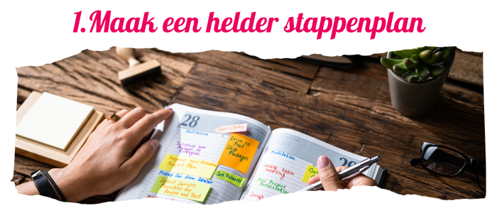Breng structuur aan in uw actieplan